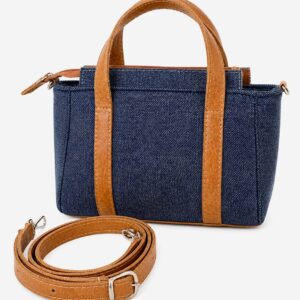 Bolsa Mini Tote Jeans
